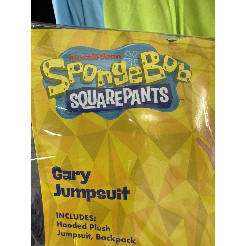 Gary the Snail Halloween Costume Adult Spongebob Squarepants XX Large Spirit 2pc - Picture 7 of 11